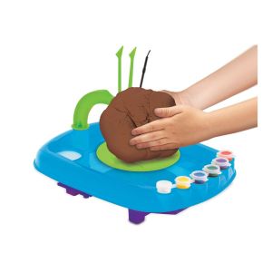 Moxy Грънчарско колело, с глина, четка и 6 цветни бои