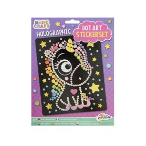 Moxy Комплект стикери за рисуване с мъниста Еднорог