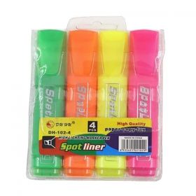 Комплект текст маркери SpotLiner Neon 4 цвята