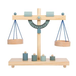 Small Foot Везна с теглилки, дървена, 31 х 9 х 31 cm