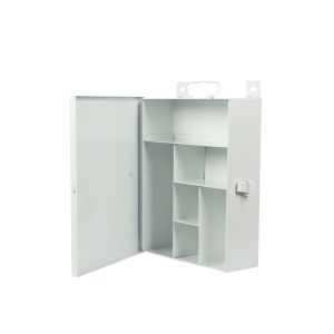 Аптечка RFG, метална, 29 x 23 x 8 cm, бяла