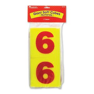 Learning Resources Зарчета от пяна, с числа, големи, 2 броя