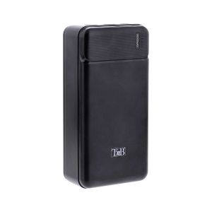 Външна батерия TNB, 30000 mAh, Micro USB, черна