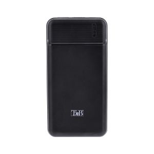Външна батерия TNB, 30000 mAh, Micro USB, черна
