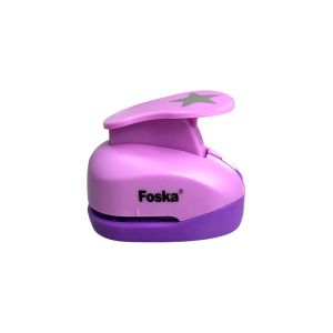 Foska Перфоратор за декорация - Звезда, 25 mm, зелен