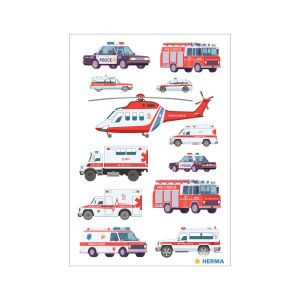 Herma Самозалепващи се етикети Превозни средства за спешни случаи, 3 листа