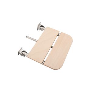 Помощна седалка за баня Dayco, 40 х 42 cm, дървена