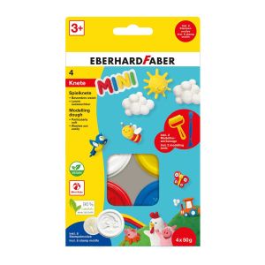 Eberhard Faber Моделин Basic, 4 цвята х 50 g