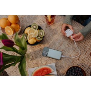 Външна батерия Verbatim Charge 'n' Go, магнитна, 5000 mAh, USB Type-C, зелена
