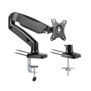 Стойка за монитор Lumi LDT13-C012U, 13'' - 27'', максимално тегло 6.5 kg, черна