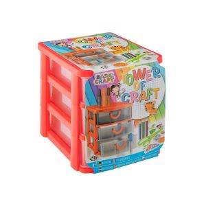 Moxy Шкаф с 3 чекмеджета и крафт материали