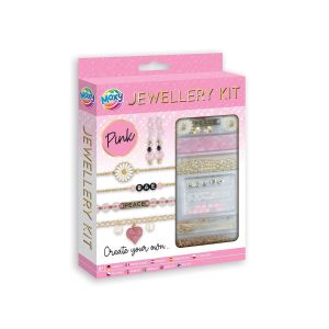 Moxy Комплект за правене на бижута, розов