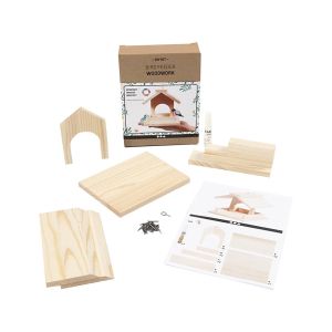 Creativ Company Хранилка за птици, дървена, 12.5 х 14.5 х 11.5 cm