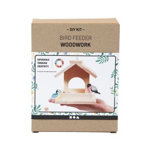 Creativ Company Хранилка за птици, дървена, 12.5 х 14.5 х 11.5 cm