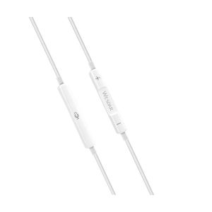 Wesdar Слушалки R80, USB Type C, бели