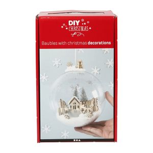 Creativ Company Комплект Направи си сам коледна топка