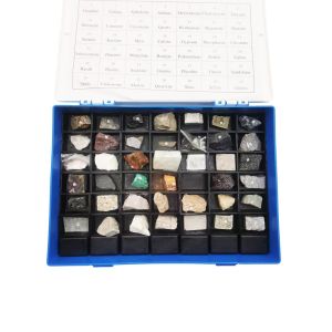 Gelsonlab Комплект минерали, в кутия, 42 броя