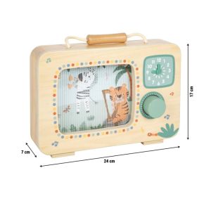 Small Foot Музикална кутия-телевизор Сафари