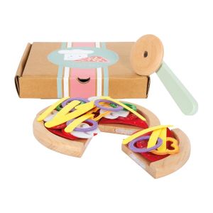 Small Foot Комплект пица за рязане, с кутия