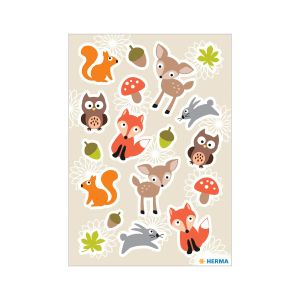 Herma Самозалепващи се етикети Горски кът, 3 листа