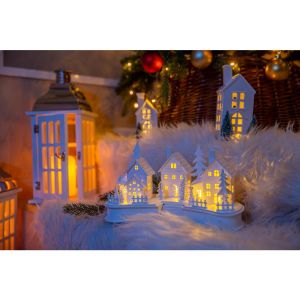 Retlux Коледна украса RXL 407 - Коледно селце, бяло