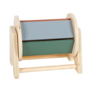 Small Foot Барабан Монтесори, въртящ се, дървен