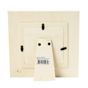 Creativ Company Рамка за снимка за декорация, дървена, 15.8 х 15.8 cm