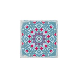 Gespaensterwald Подложка за чаша, мраморна, синя