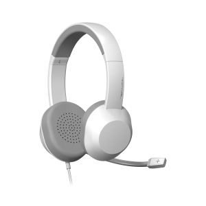 A4Tech Слушалки Fstyler FH150U, USB, с микрофон, бели