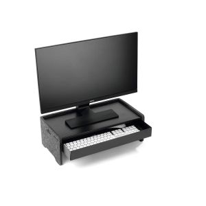 Чекмедже за поставка за монитор Durable Effect, тъмносиво