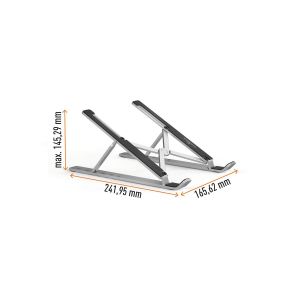 Поставка за лаптоп Durable Fold, сребриста