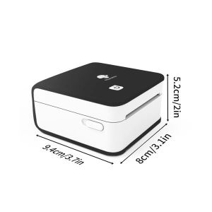 Phomemo Принтер M02 PRO-BK, преносим, мини, без мастило, черен