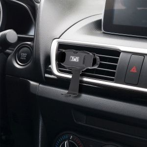 TNB Поставка за телефон за кола, черна