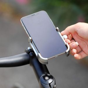 TNB Поставка за телефон Urban Retro, за колело, сива