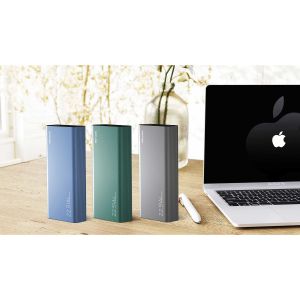 Външна батерия Wesdar S301, 20000 mAh, синя