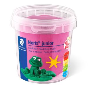 Тесто за моделиране Staedtler Noris Junior, 4 цвята x130g, НЕОНОВИ ЦВЕТОВЕ