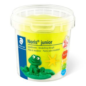 Тесто за моделиране Staedtler Noris Junior, 4 цвята x130g, НЕОНОВИ ЦВЕТОВЕ