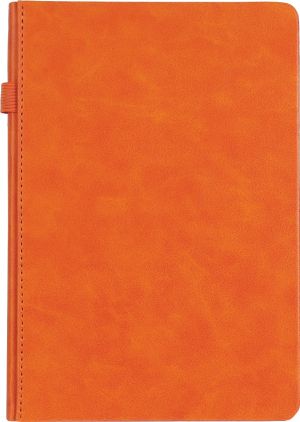 Бележник Ponte A5, линиран, 192 страници , ОРАНЖЕВ