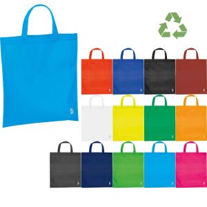 Чанта за пазар с къси дръжки, жълта