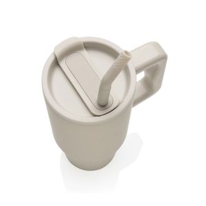 Термочаша Embrace, метална, с капак, 900 ml, бежова