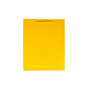 Подаръчна торбичка, 26 х 32 х 10 cm, жълта