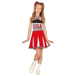 Мажоретен костюм, за 10-12 годишни деца, червен