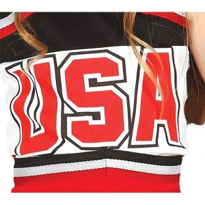 Мажоретен костюм, за 10-12 годишни деца, червен