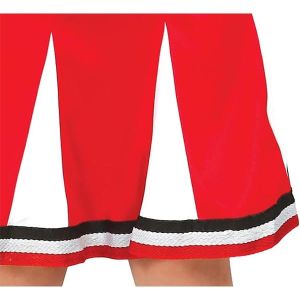 Мажоретен костюм, за 10-12 годишни деца, червен