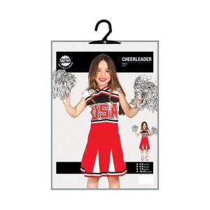 Мажоретен костюм, за 10-12 годишни деца, червен