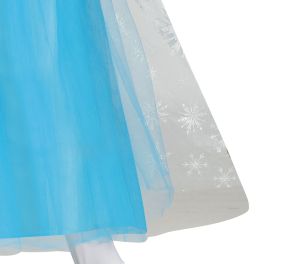 Костюм на Ледена принцеса, за 10-12 годишни деца