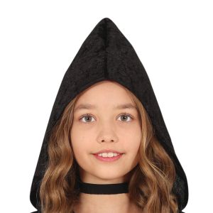 Костюм на Дама, за 10-12 годишни деца, черен