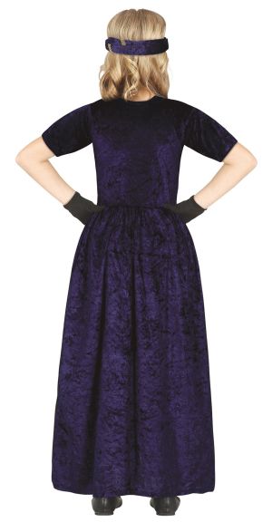 Костюм на Средновековна принцеса, за 7-9 годишни деца