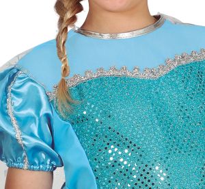 Костюм на Ледена принцеса, за 5-6 годишни деца