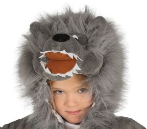 Костюм на Вълк, за 5-6 годишни деца